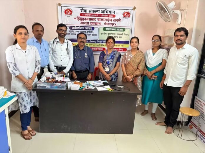 पोलादपूरमध्ये ‘सफाई मित्र सुरक्षा शिबिर’; ४३ सफाई कर्मचाऱ्यांची आरोग्य तपासणी